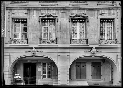 CH-NB - Bern, Haus, vue partielle extérieure - Collection Max van Berchem - EAD-6644
