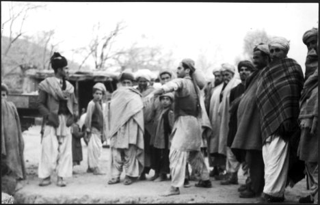 CH-NB - Britisch-Indien, Khyber Pass (Chaiber-Pass, Khaiberpass)- Menschen - Annemarie Schwarzenbach - SLA-Schwarzenbach-A-5-22-008