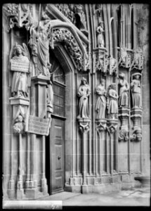 CH-NB - Bern, Münster, vue partielle extérieure - Collection Max van Berchem - EAD-6631