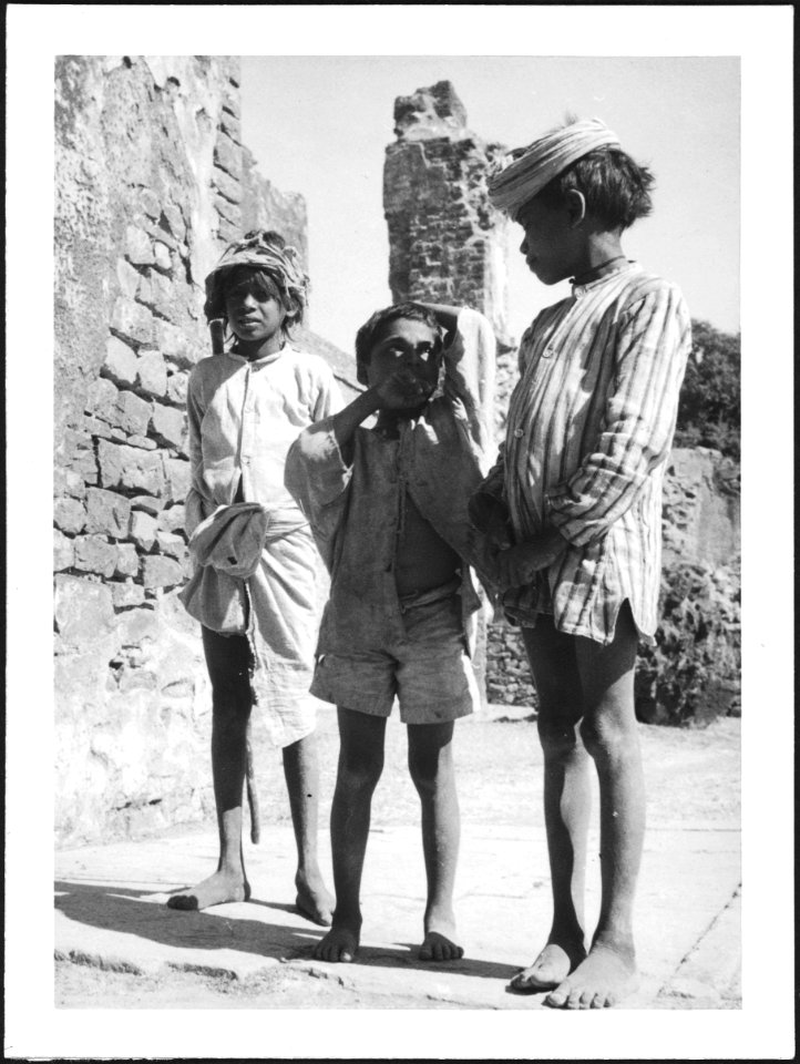 CH-NB - Britisch-Indien, Mandu (Mandav)- Menschen - Annemarie Schwarzenbach - SLA-Schwarzenbach-A-5-23-034