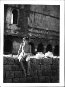 CH-NB - Britisch-Indien, Mandu (Mandav)- Menschen - Annemarie Schwarzenbach - SLA-Schwarzenbach-A-5-23-039