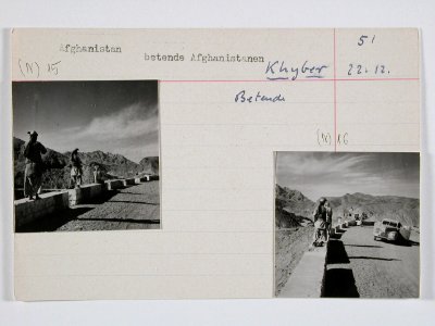 CH-NB - Britisch-Indien, Khyber Pass (Chaiber-Pass, Khaiberpass)- Menschen - Annemarie Schwarzenbach - SLA-Schwarzenbach-A-5-22-016