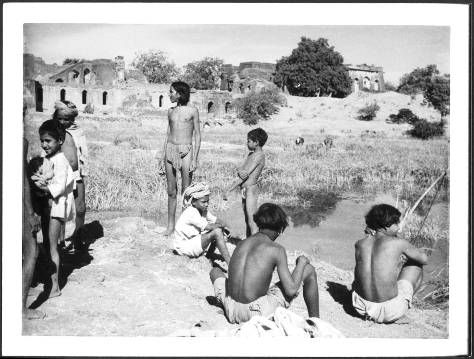 CH-NB - Britisch-Indien, Mandu (Mandav)- Menschen - Annemarie Schwarzenbach - SLA-Schwarzenbach-A-5-23-015
