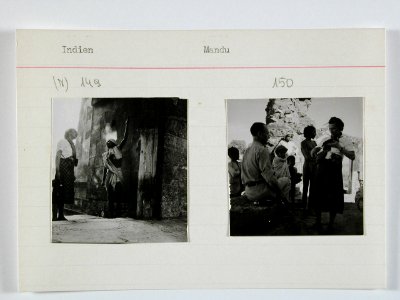 CH-NB - Britisch-Indien, Mandu (Mandav)- Menschen - Annemarie Schwarzenbach - SLA-Schwarzenbach-A-5-23-056
