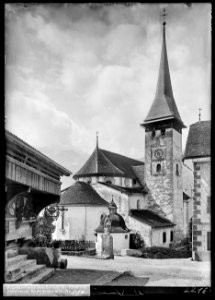 CH-NB - Bürglen (UR), Kirche, vue partielle extérieure - Collection Max van Berchem - EAD-6779 photo