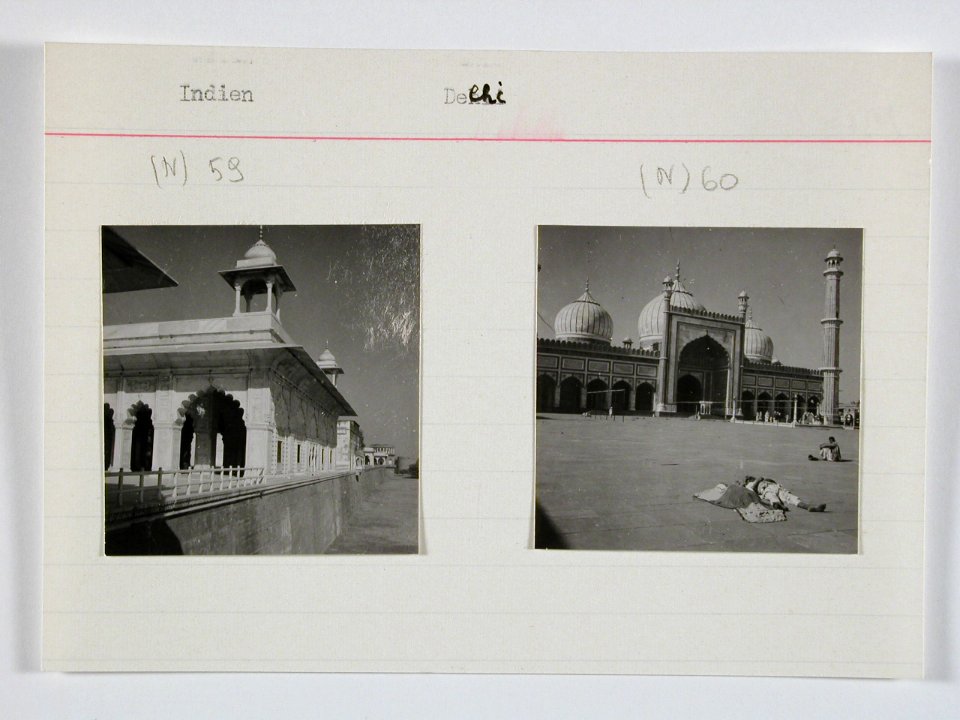 CH-NB - Britisch-Indien, Delhi- Red Fort (Lal Qila) - Jama Masjid (Freitagsmoschee) - Annemarie Schwarzenbach - SLA-Schwarzenbach-A-5-22-079