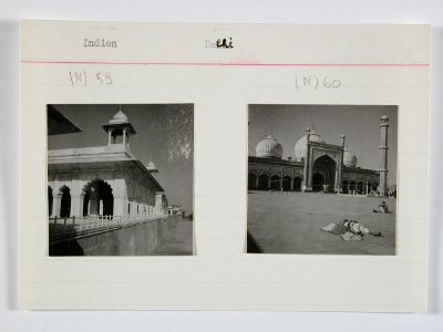 CH-NB - Britisch-Indien, Delhi- Red Fort (Lal Qila) - Jama Masjid (Freitagsmoschee) - Annemarie Schwarzenbach - SLA-Schwarzenbach-A-5-22-079