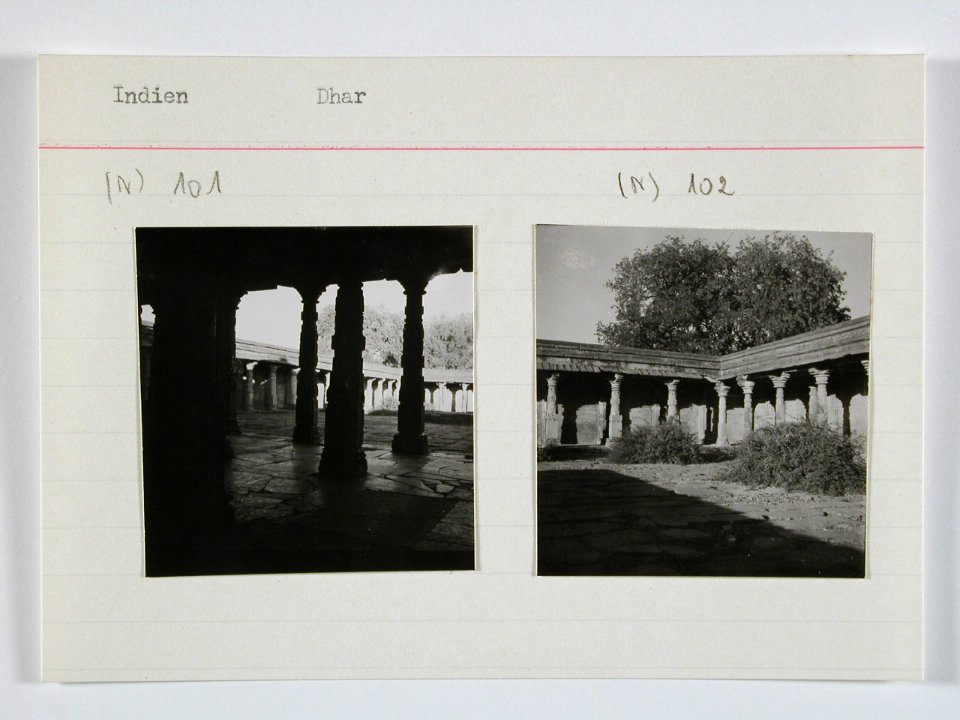 CH-NB - Britisch-Indien, Dhar- Lat Masjid (Pillar Mosque) - Annemarie Schwarzenbach - SLA-Schwarzenbach-A-5-22-133