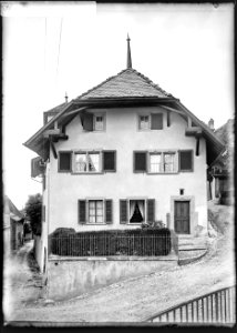 CH-NB - Chardonne, Maison de Montet, vue d’ensemble extérieure - Collection Max van Berchem - EAD-7239