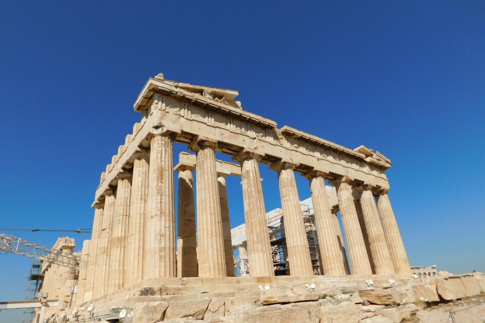 Ruins monument marble