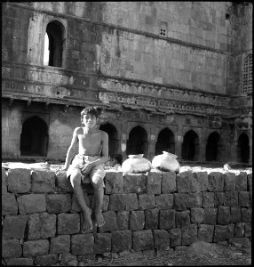 CH-NB - Britisch-Indien, Mandu (Mandav)- Menschen - Annemarie Schwarzenbach - SLA-Schwarzenbach-A-5-23-040