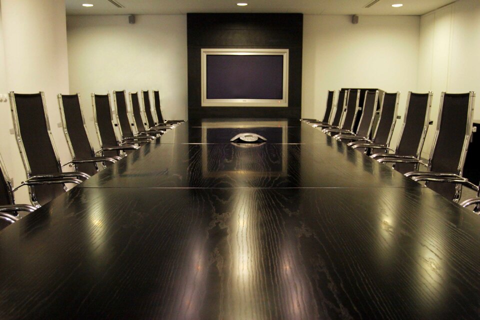 Brown meeting brown room brown conference