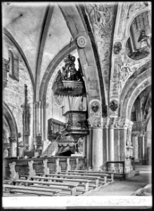 CH-NB - Chur, Kathedrale, vue partielle intérieure - Collection Max van Berchem - EAD-7013