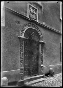 CH-NB - Chur, Haus, Tür, vue partielle - Collection Max van Berchem - EAD-7024