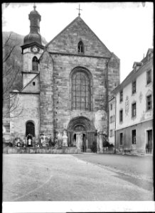 CH-NB - Chur, Kathedrale, vue partielle extérieure - Collection Max van Berchem - EAD-7009