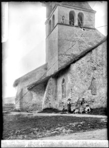 CH-NB - Bursins, Église, vue partielle - Collection Max van Berchem - EAD-7200