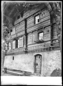 CH-NB - Bönigen, Haus, vue partielle extérieure - Collection Max van Berchem - EAD-6658