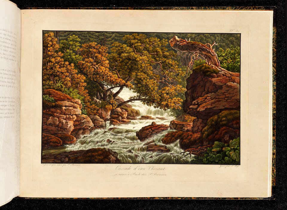CH-NB - Cascade d'eau Chesant - Collection Gugelmann - GS-GUGE-12-145