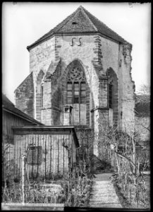 CH-NB - Coppet, Église, Façade, vue partielle - Collection Max van Berchem - EAD-8740