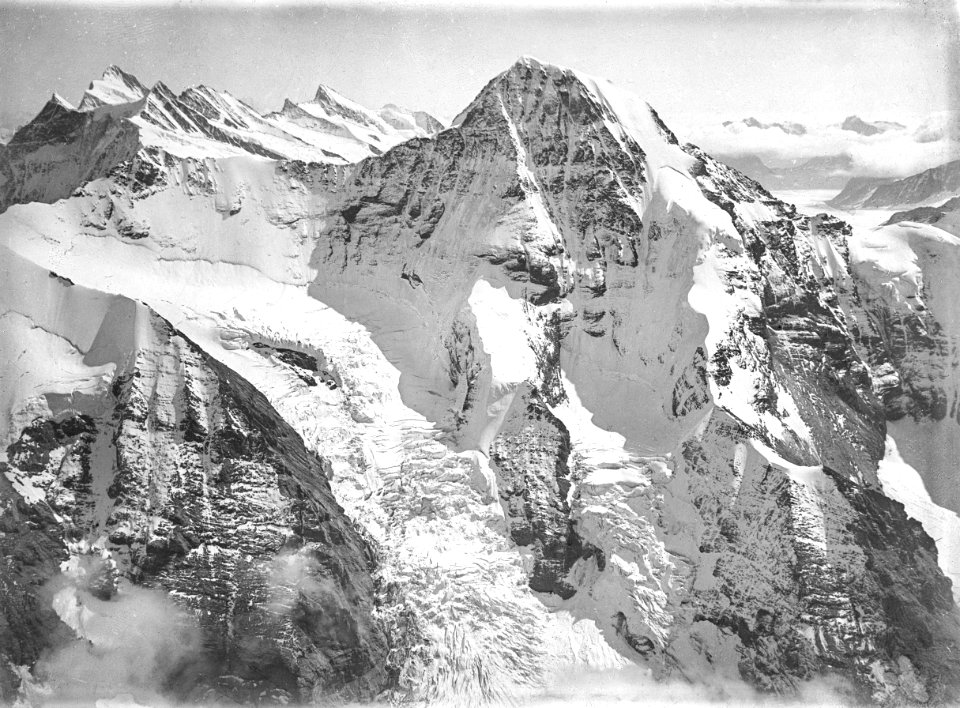 CH-NB - Eigergletscher und Mönch - Eduard Spelterini - EAD-WEHR-32016-A