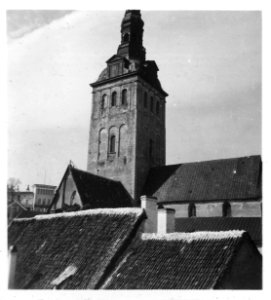 CH-NB - Estland, Tallinn (Reval)- Nikolai-Kirche - Annemarie Schwarzenbach - SLA-Schwarzenbach-A-5-16-026 photo