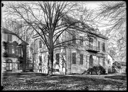 CH-NB - Céligny, Maison, vue partielle - Collection Max van Berchem - EAD-8751