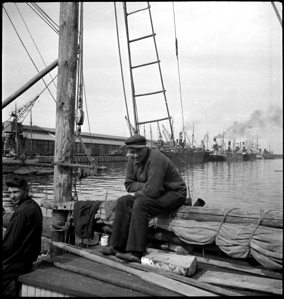CH-NB - Estland, Tallinn (Reval)- Hafen - Schiff - Annemarie Schwarzenbach - SLA-Schwarzenbach-A-5-16-039