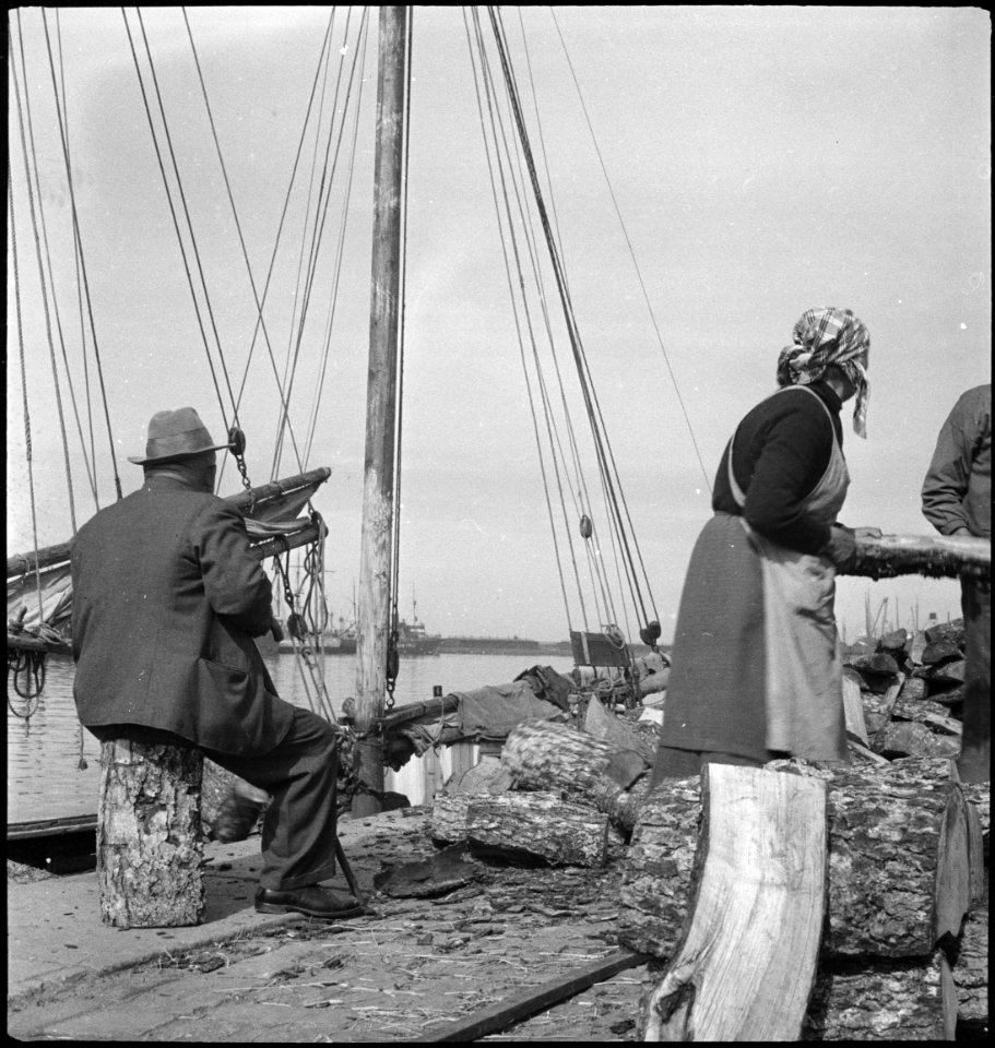 CH-NB - Estland, Tallinn (Reval)- Hafenszene - Annemarie Schwarzenbach - SLA-Schwarzenbach-A-5-16-058