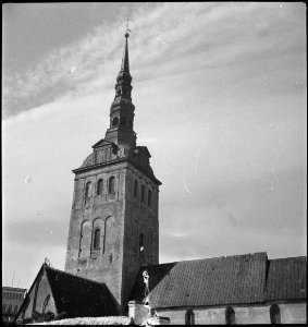 CH-NB - Estland, Tallinn (Reval)- Nikolai-Kirche - Annemarie Schwarzenbach - SLA-Schwarzenbach-A-5-16-024 photo