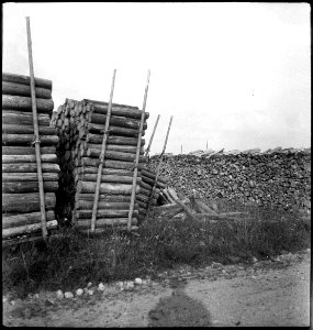 CH-NB - Finnland- Holz - Annemarie Schwarzenbach - SLA-Schwarzenbach-A-5-17-055