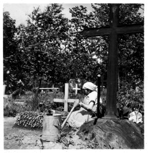 CH-NB - Estland, Valk-Walk (Valga)- Friedhof - Annemarie Schwarzenbach - SLA-Schwarzenbach-A-5-16-140 photo