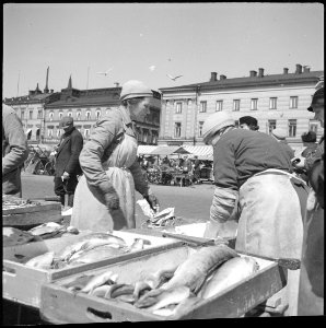 CH-NB - Finnland, Helsinki- Markt - Annemarie Schwarzenbach - SLA-Schwarzenbach-A-5-17-003