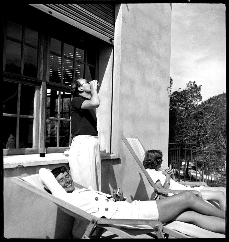 CH-NB - Frankreich, Lavandou- Menschen Lokalisierung unsicher - Annemarie Schwarzenbach - SLA-Schwarzenbach-A-5-08-261