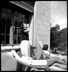 CH-NB - Frankreich, Lavandou- Menschen Lokalisierung unsicher - Annemarie Schwarzenbach - SLA-Schwarzenbach-A-5-08-261
