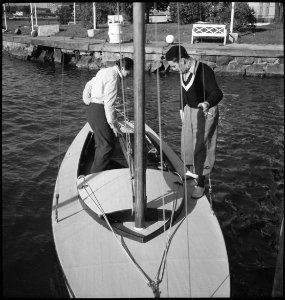 CH-NB - Finnland, Helsinki- Segeln - Annemarie Schwarzenbach - SLA-Schwarzenbach-A-5-17-024