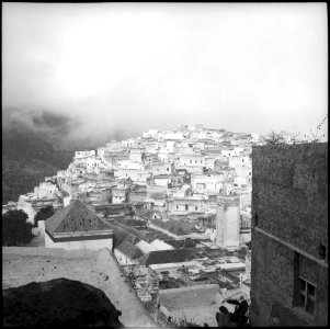 CH-NB - Französisch-Marokko, Moulay Idriss- Dorfansicht - Annemarie Schwarzenbach - SLA-Schwarzenbach-A-5-26-164