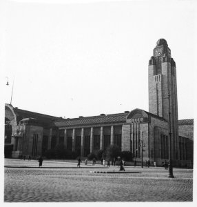 CH-NB - Finnland, Helsinki- Bahnhof - Annemarie Schwarzenbach - SLA-Schwarzenbach-A-5-17-037