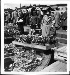 CH-NB - Finnland, Helsinki- Markt - Annemarie Schwarzenbach - SLA-Schwarzenbach-A-5-17-005