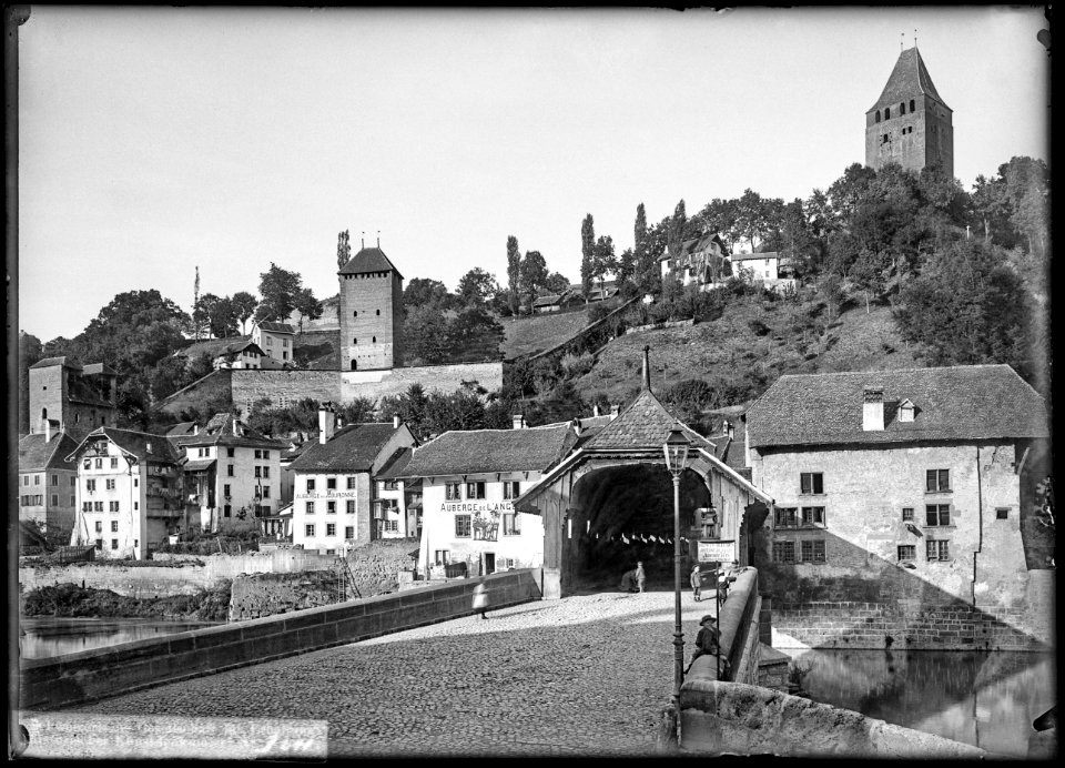 CH-NB - Fribourg, vue partielle - Collection Max van Berchem - EAD-6825