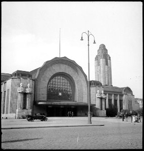 CH-NB - Finnland, Helsinki- Bahnhof - Annemarie Schwarzenbach - SLA-Schwarzenbach-A-5-17-038