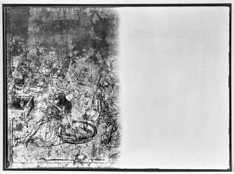 CH-NB - Fribourg, Couvent des Cordeliers, vue partielle intérieure - Collection Max van Berchem - EAD-6856