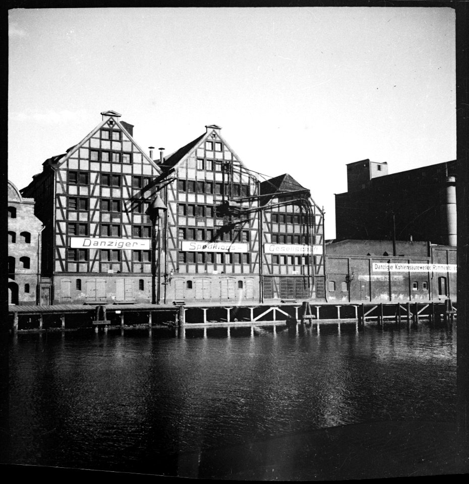 CH-NB - Freie Stadt Danzig, Danzig (Gdansk)- Häuser - Annemarie Schwarzenbach - SLA-Schwarzenbach-A-5-13-064