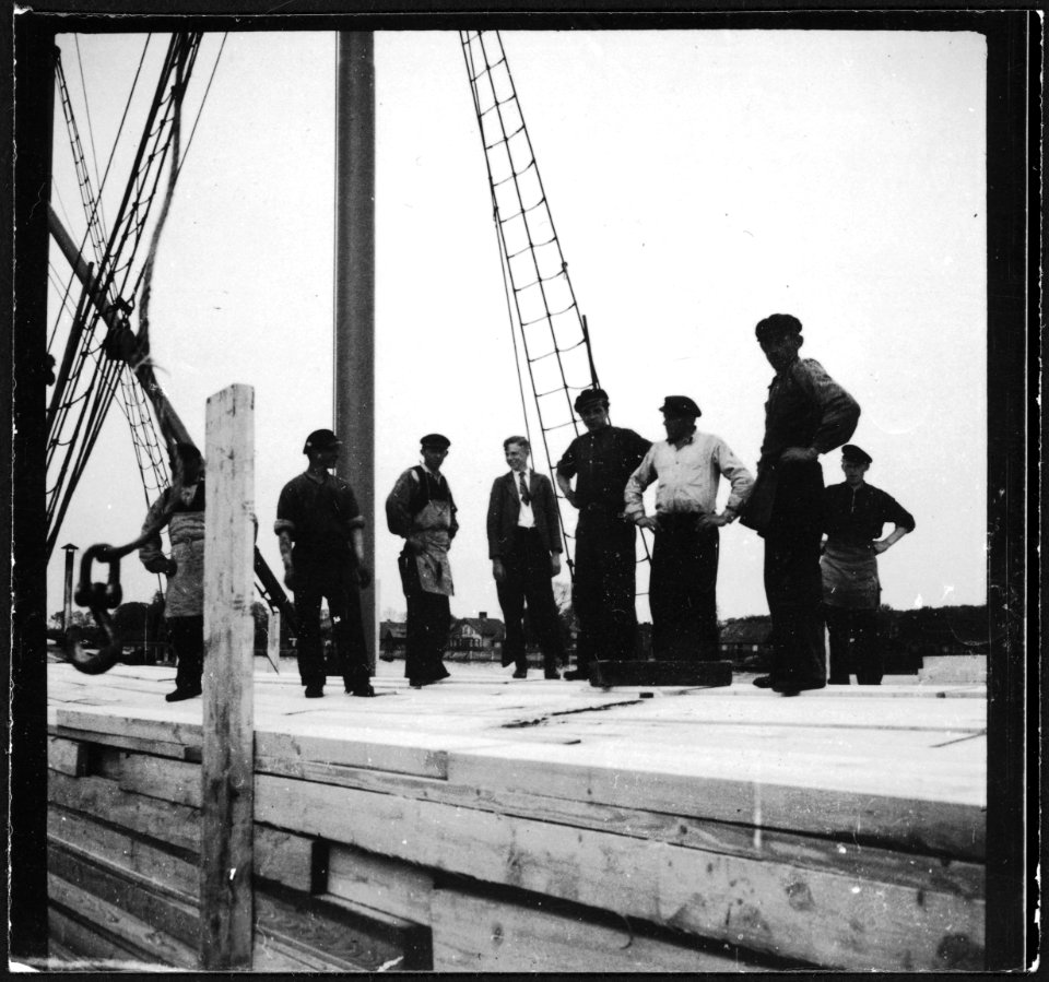 CH-NB - Freie Stadt Danzig, Danzig (Gdansk)- Schiff (Lokalisierung unsicher) - Annemarie Schwarzenbach - SLA-Schwarzenbach-A-5-13-044