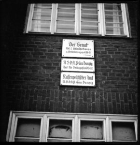 CH-NB - Freie Stadt Danzig, Danzig (Gdansk)- Schilder (NSDAP) - Annemarie Schwarzenbach - SLA-Schwarzenbach-A-5-13-057