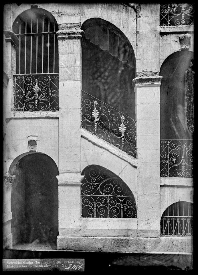 CH-NB - Genève, Maison Micheli, vue partielle - Collection Max van Berchem - EAD-8682