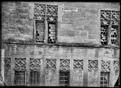 CH-NB - Fribourg, Maison, vue partielle extérieure - Collection Max van Berchem - EAD-6848