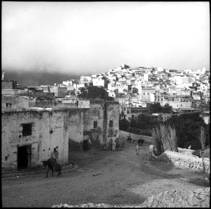 CH-NB - Französisch-Marokko, Moulay Idriss- Dorfansicht - Annemarie Schwarzenbach - SLA-Schwarzenbach-A-5-26-160