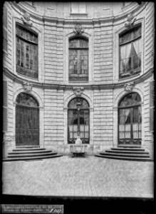 CH-NB - Genève, Maison Jean-Jacques Naville, Façade, vue partielle - Collection Max van Berchem - EAD-8664