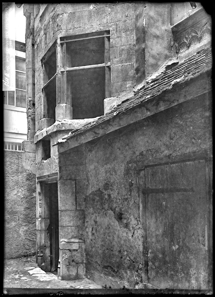 CH-NB - Genève, Maison Faire, Tour d'escaliers, vue partielle - Collection Max van Berchem - EAD-8702