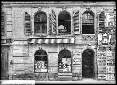 CH-NB - Genève, Maison Soret, Façade, vue partielle - Collection Max van Berchem - EAD-8696